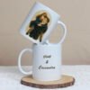Mug couple en style ghibli personnalisé