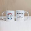 Mug avec l'écusson de l'OFAST et la devise de ce service de la Police Nationale Française