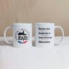 Mug avec l'écusson du RAID et la devise de ce service de la Police Nationale Française
