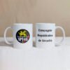 Mug avec l'écusson du SPI4G des CRS et la signification de cette direction de la Police Nationale Française