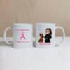 Mug policier brigade canine édition Octobre Rose, cadeau personnalisé pour policiers et proches